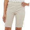 Women's Croft & Barrow® Effortless Stretch Bermuda Shorts