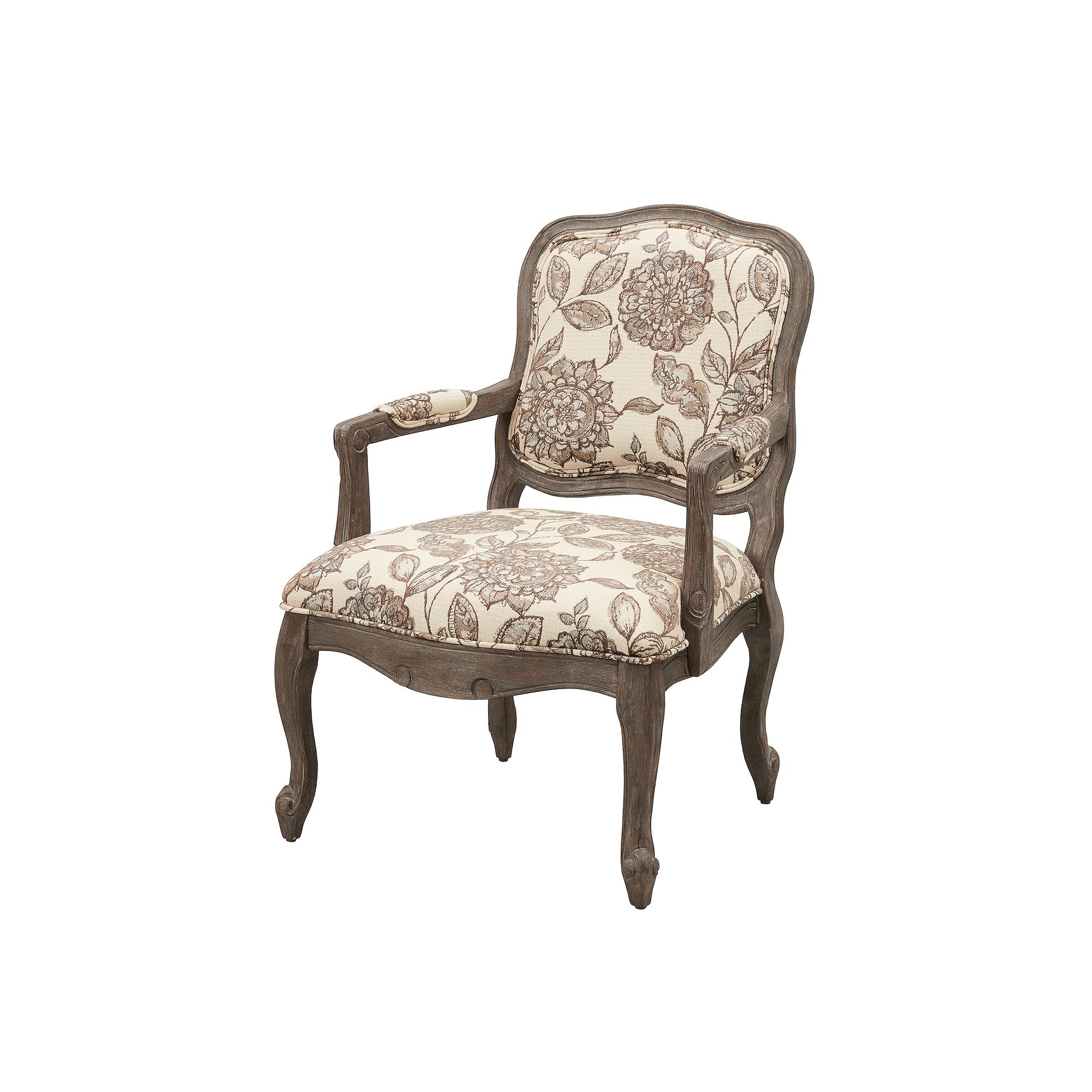 Madison Park Charlotte Camel Back Accent Chair, Floral