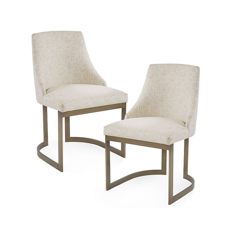 Madison Park Robertson Dining Chair (set of 2), White