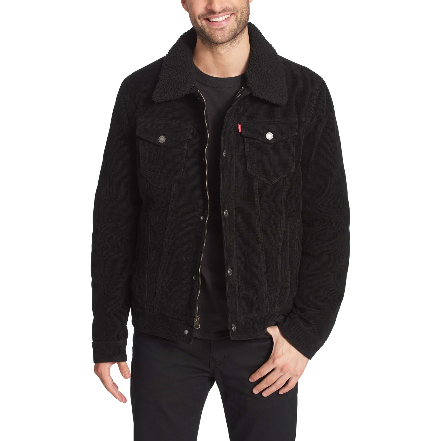 black levi corduroy jacket