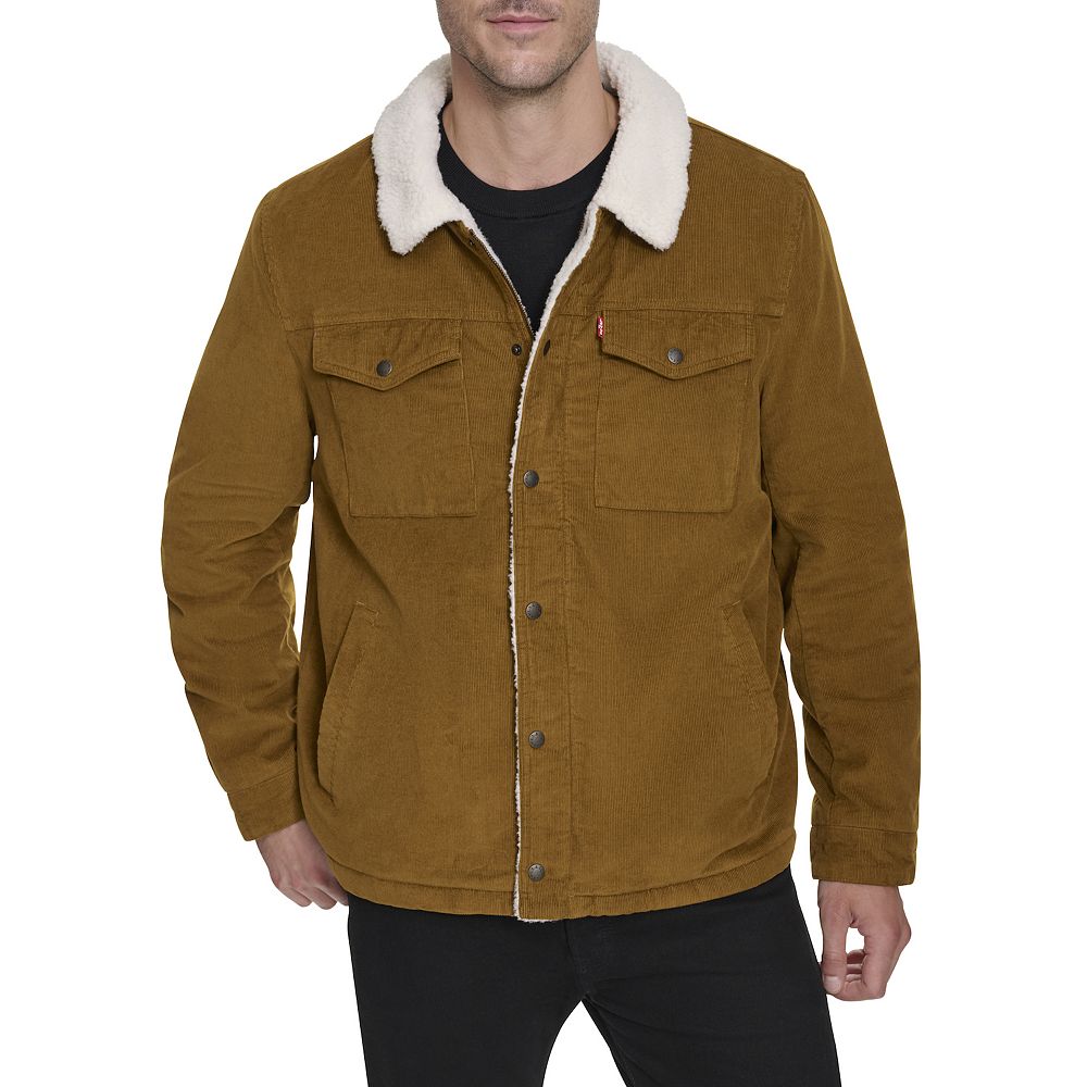 Men's Levi's® Classic Corduroy Sherpa Trucker Jacket