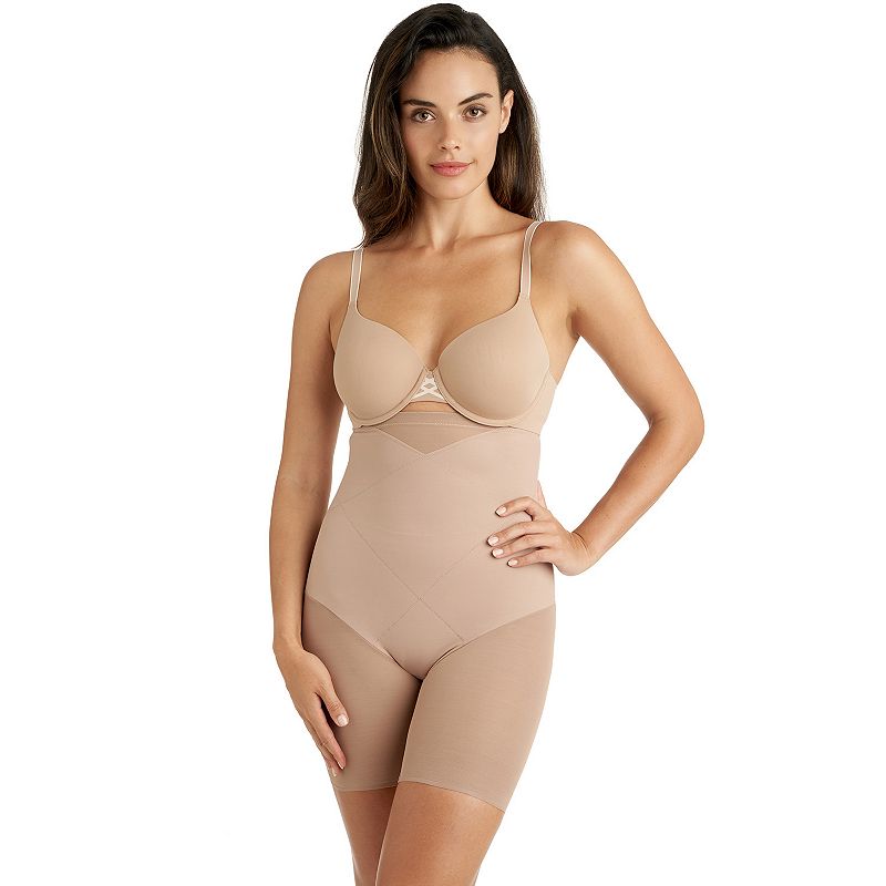 MeMoi Dame Shaping Slip with Padded Underwire Bra –