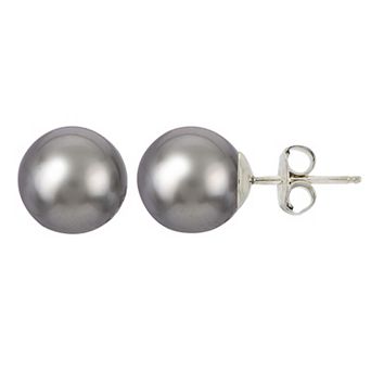PearLustre by Imperial Tahitian Cultured Pearl Sterling Silver Stud Earrings