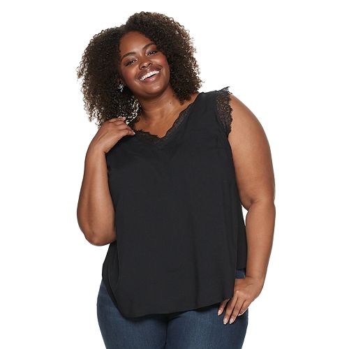 evri plus size tank tops