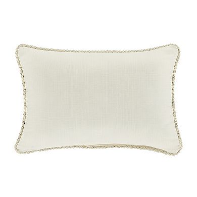 Royal Court Chambord Ivory Boudoir Decorative Throw Pillow