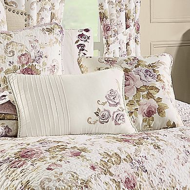 Royal Court Chambord Lavender Square Decorative Throw Pillow