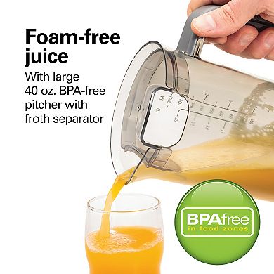 Hamilton Beach Premium Big Mouth 2-Speed Juice Extractor