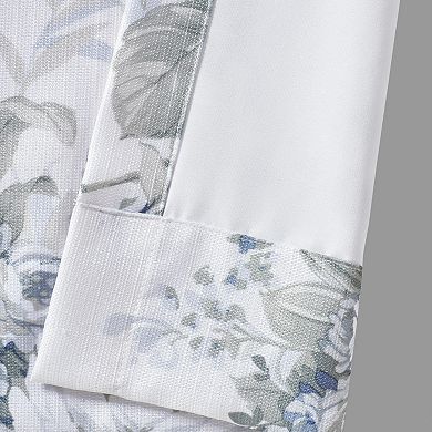 Royal Court Estelle Blue Window Curtain Set