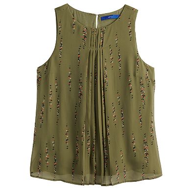 Women's Apt. 9® Pleat Front Swing Tank