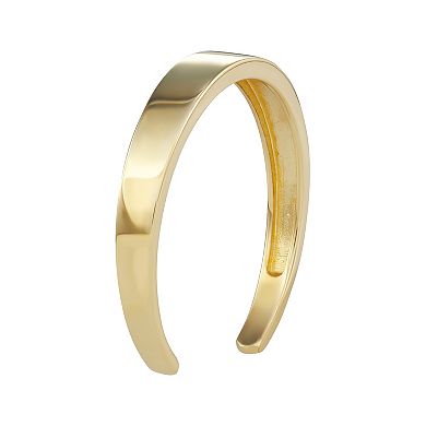 10k Gold Polished Toe Ring