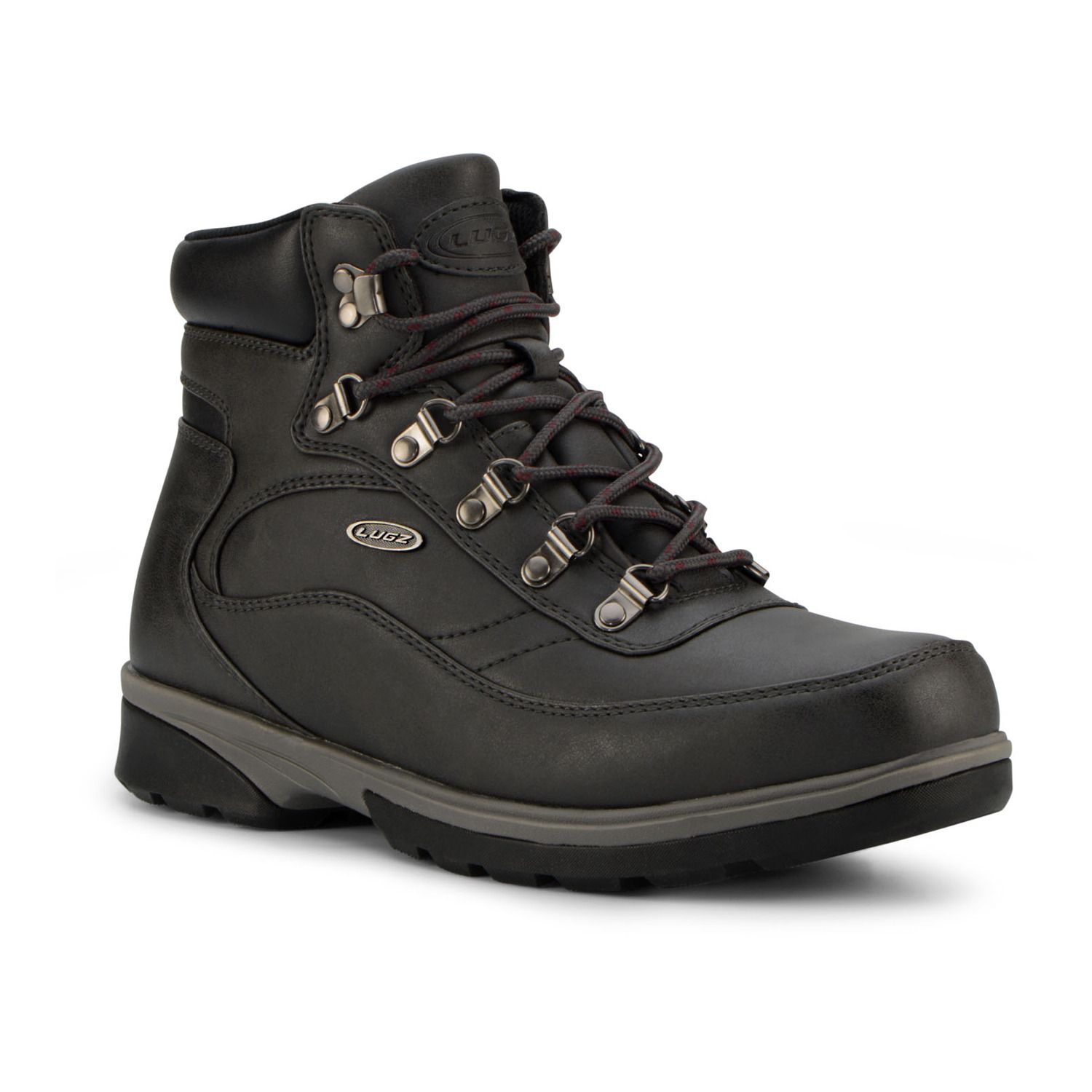 lugz black boots men