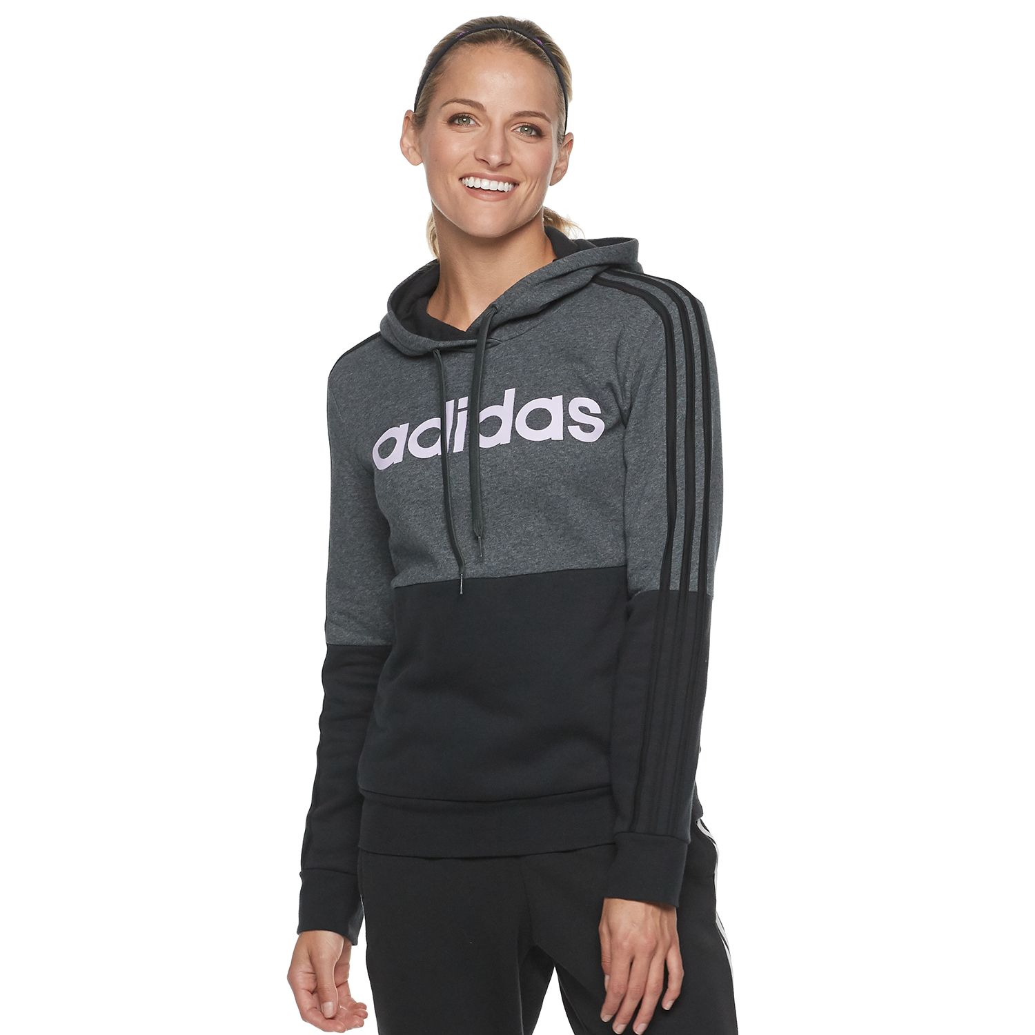 womens adidas colorblock hoodie