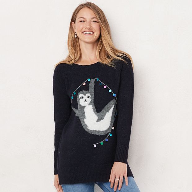 Lauren conrad penguin sweater best sale