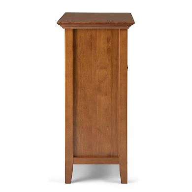 Simpli Home Amherst Transitional Medium Storage Cabinet