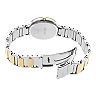 Seiko Women's Crystal Accent & Glitter Two Tone Solar Watch - SUP434