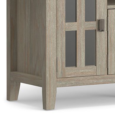 Simpli Home Artisan Contemporary 2 Drawer TV Media Stand