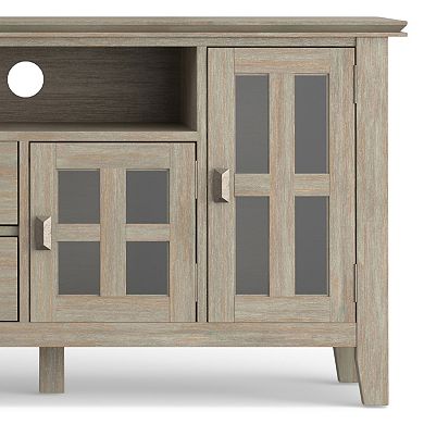 Simpli Home Artisan Contemporary 2 Drawer TV Media Stand