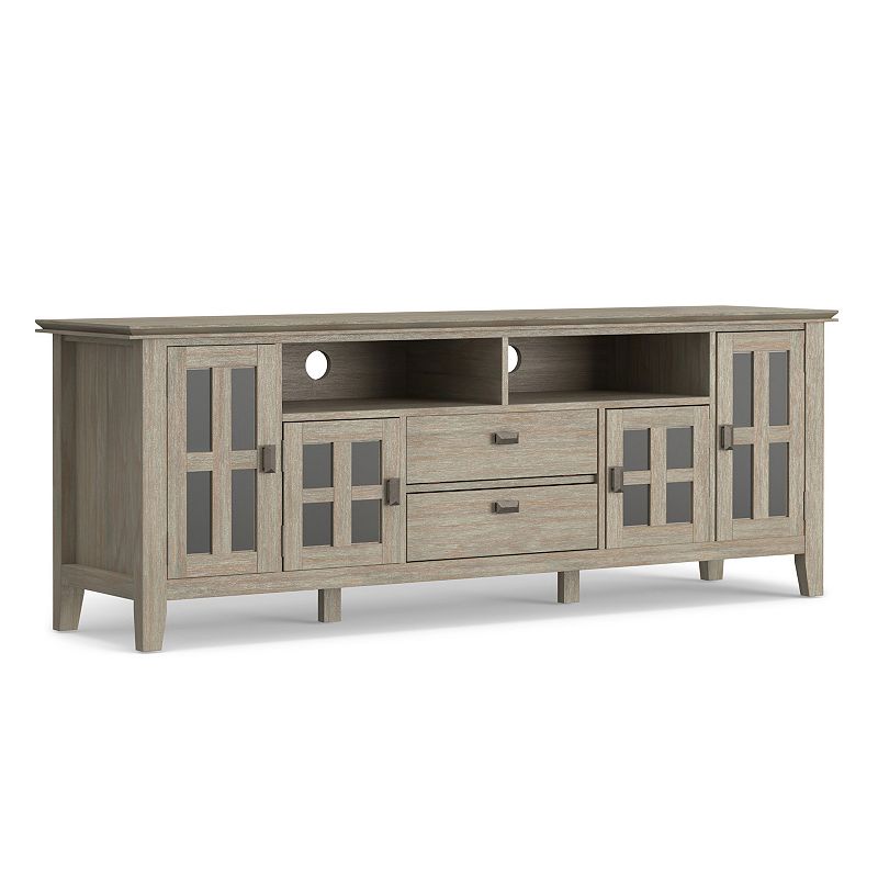 77135989 Simpli Home Artisan Contemporary TV Media Stand, G sku 77135989