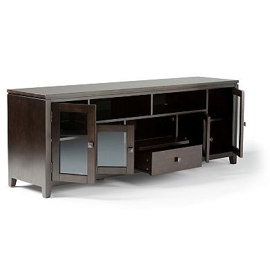 Simpli Home Cosmopolitan Contemporary TV Media Stand