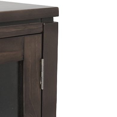Simpli Home Cosmopolitan Contemporary TV Media Stand