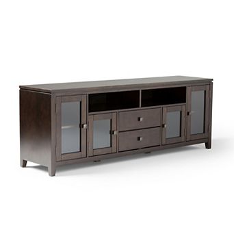 Simpli Home Cosmopolitan Contemporary TV Media Stand