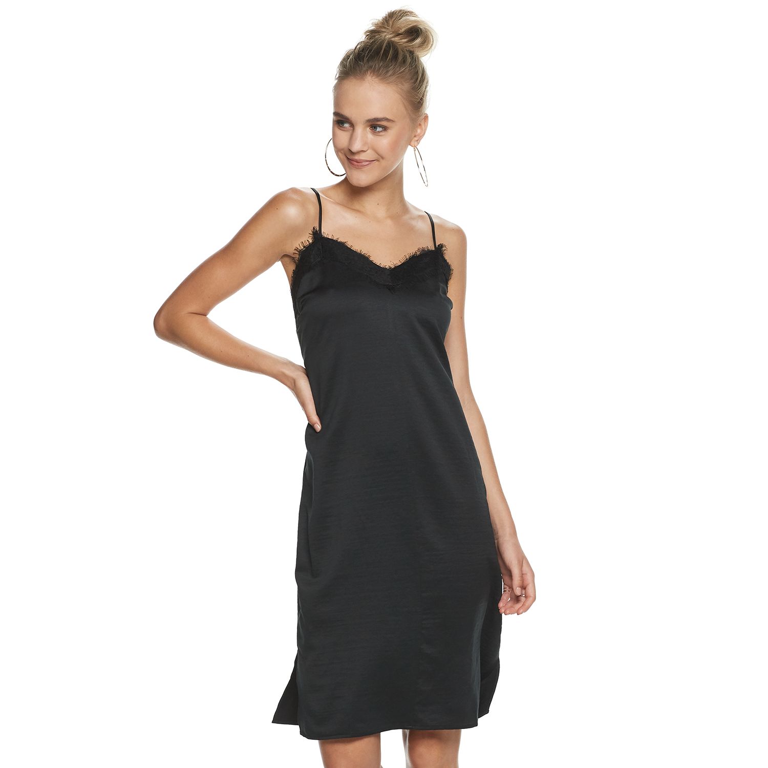 kohls junior black dresses