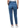 Women's Chaps Paperbag-Waist Tapered Leg Jeans