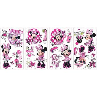 RoomMates Minnie Fashionista Wall Decal