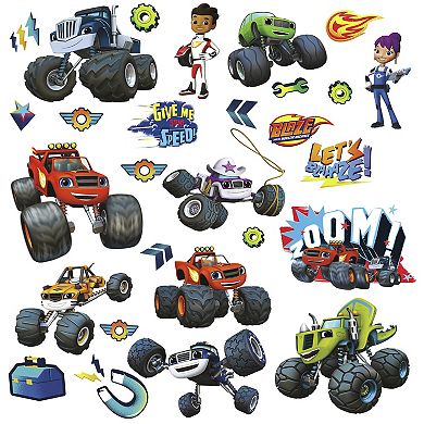 RoomMates Blaze the Monster Machines Wall Decal