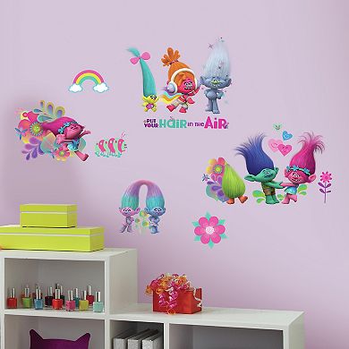 Trolls Movie Wall Decals by RoomMates