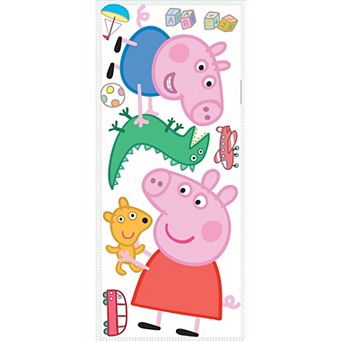 RoomMates Peppa Pig and George Playtime Wall Decal