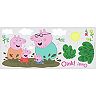 RoomMates Peppa Pig Family Muddy Puddles Wall Decal