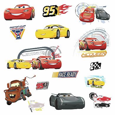 Disney / Pixar Cars 3 Wall Decals by RoomMates