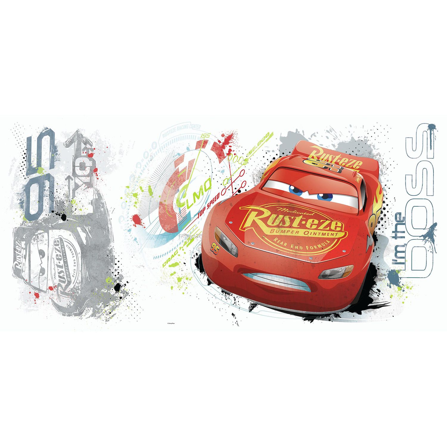 lightning mcqueen decals
