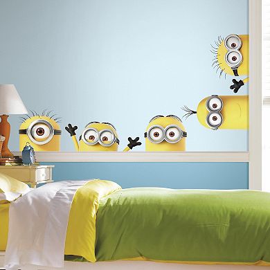Despicable Me 3 Peeking Minions Wall Decals by RoomMates