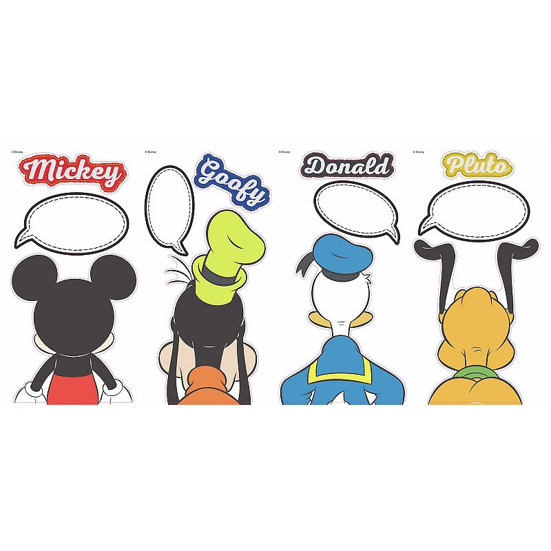 Disneys Mickey and Friends Wall Decals with Dry Erase Spaces by RoomMates,