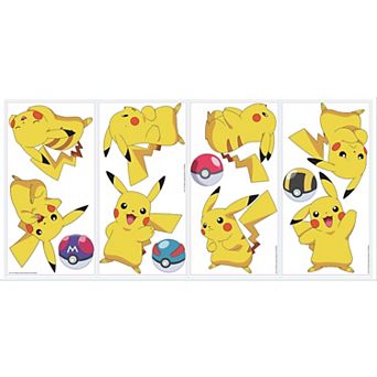 Pokemon Pikachu Wall Decals by RoomMates