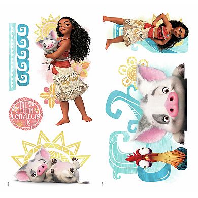 Disney's Moana and Friends Wall Decals by RoomMates