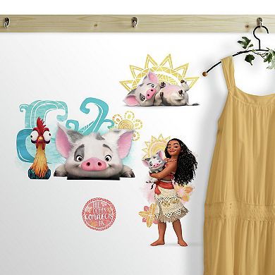 Disney's Moana and Friends Wall Decals by RoomMates