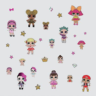 L.O.L. Surprise! Dolls Wall Decals by RoomMates