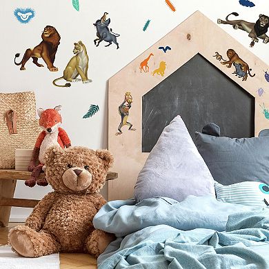 The Lion King Character Peel and Stick Wall Decals by RoomMates