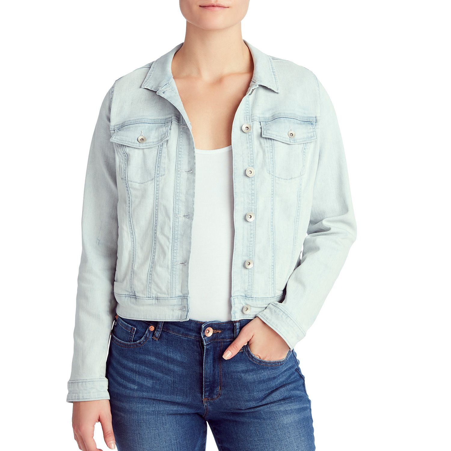 kohls plus size jean jackets
