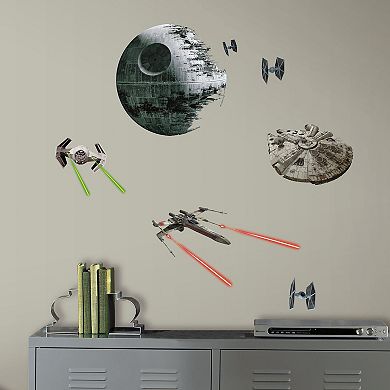 RoomMates Star Wars Classic Spaceships Peel & Stick Wall Decals