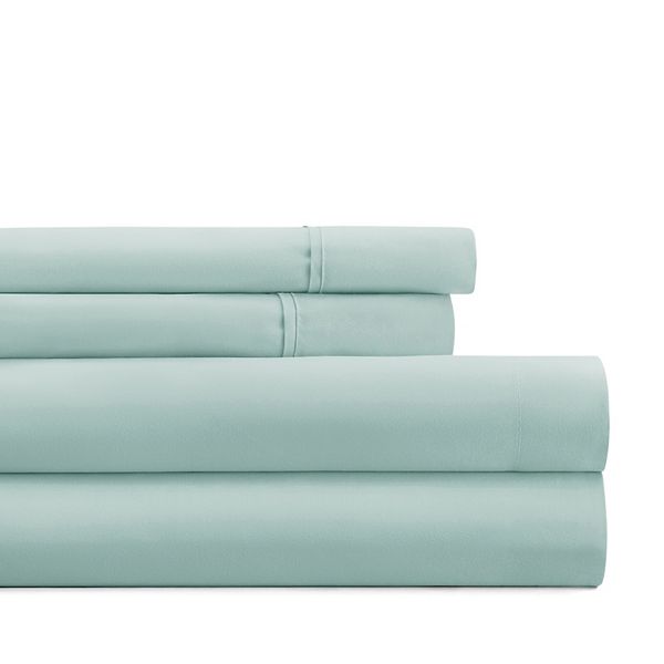 Home Collection Premium Ultra Soft Sheet Set or Pillowcases - Aqua (KG PC 2PK)