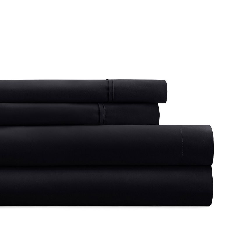 Home Collection Premium Ultra Soft Sheet Set or Pillowcases, Black