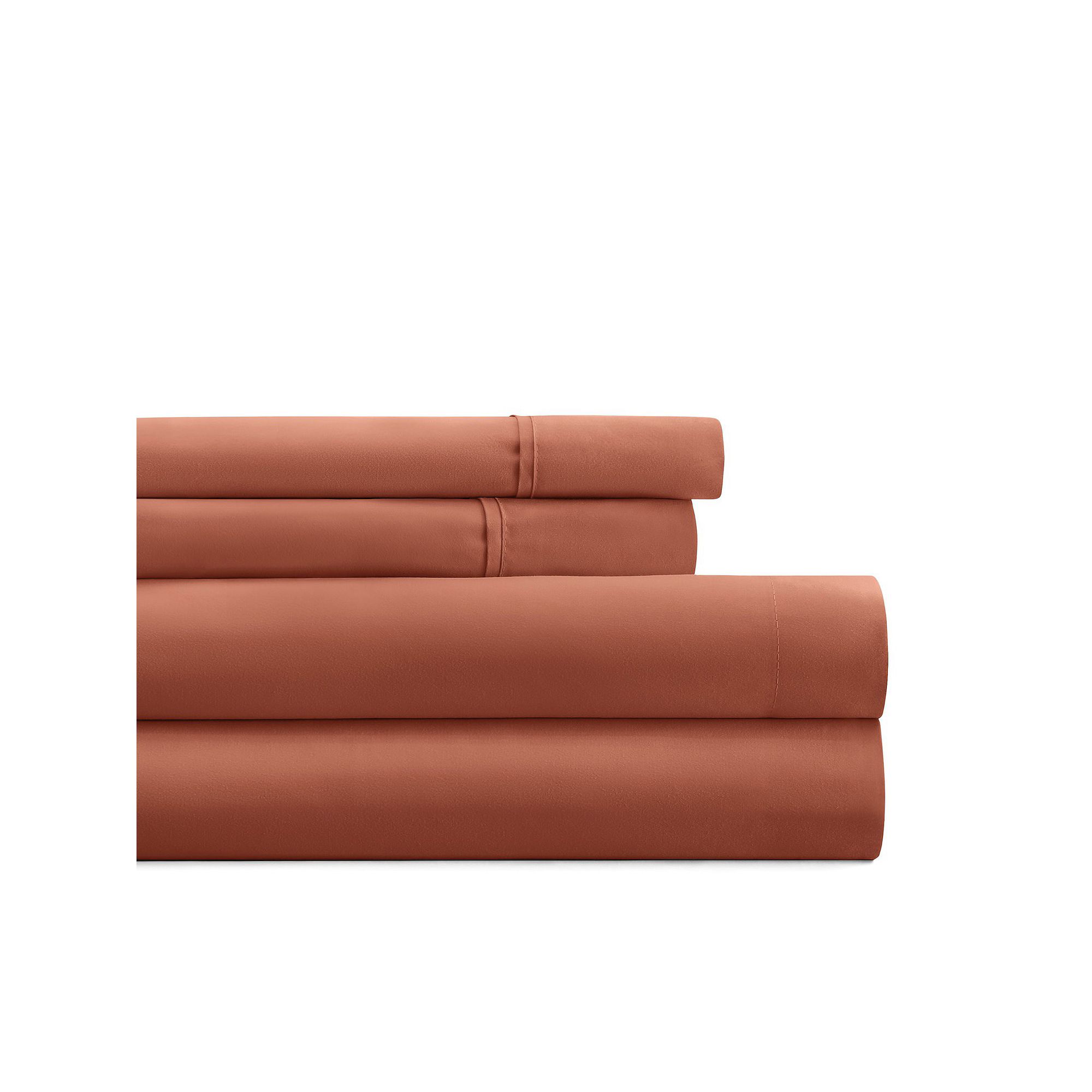 Home Collection Premium Ultra Soft Sheet Set or Pillowcases, Clay