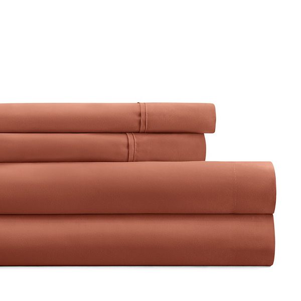 Home Collection Premium Ultra Soft Sheet Set or Pillowcases - Clay (KING SET)