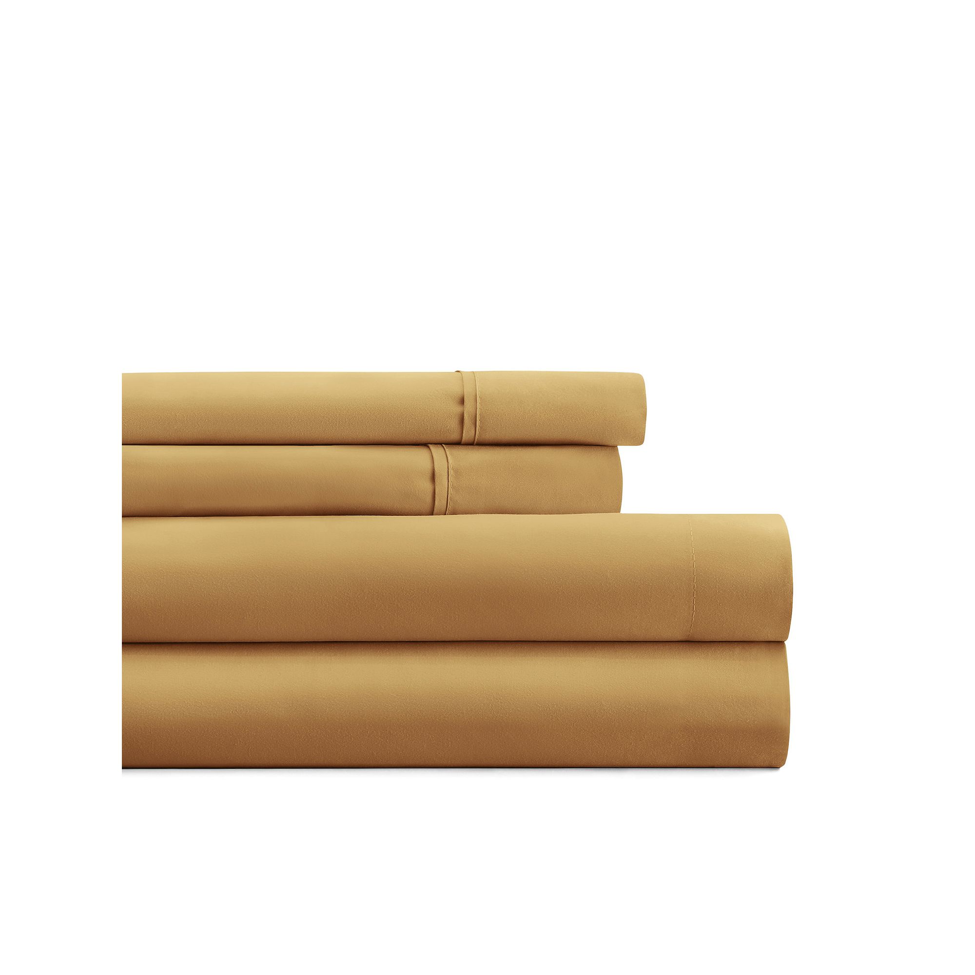 Home Collection Premium Ultra Soft Sheet Set or Pillowcases, Gold