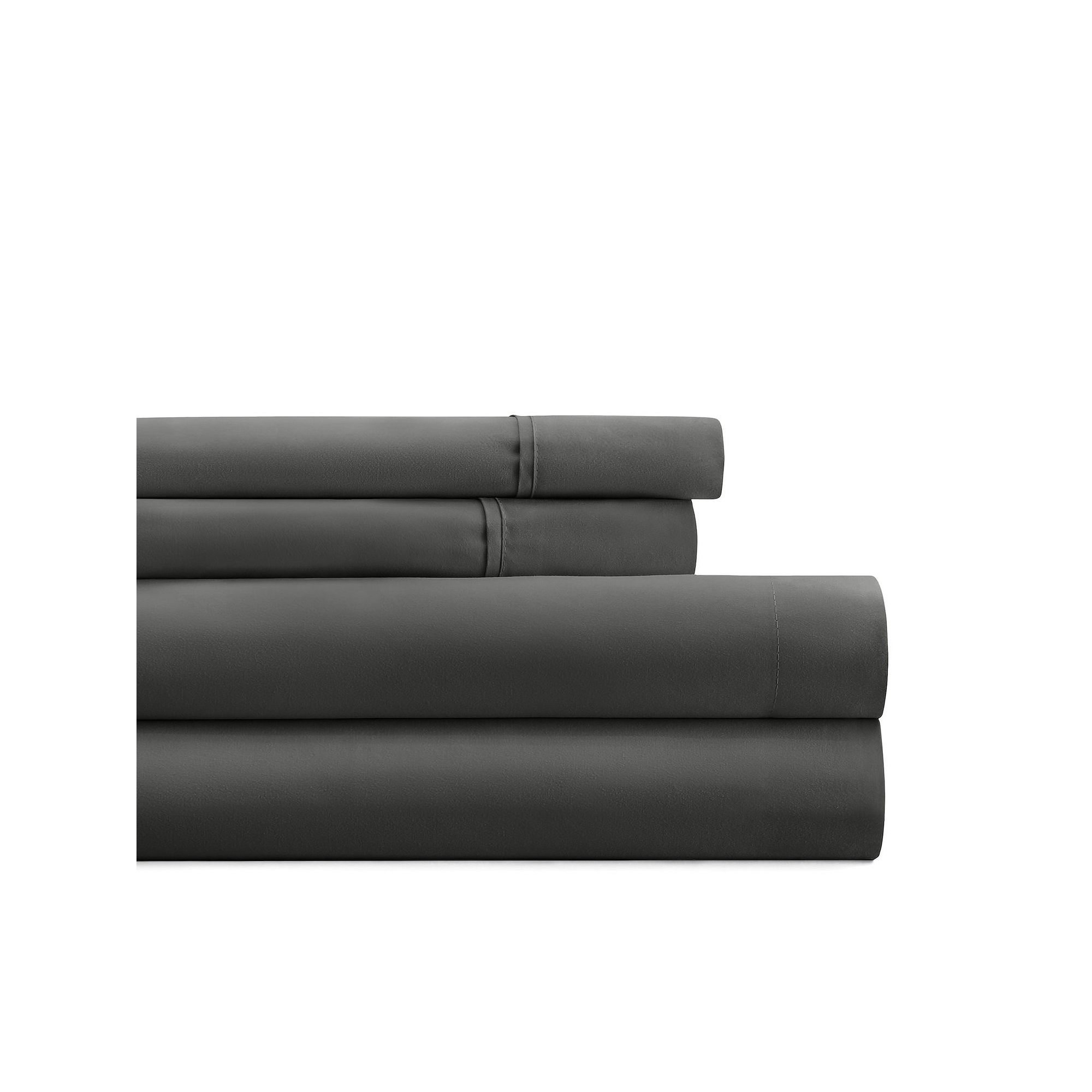Home Collection Premium Ultra Soft Sheet Set or Pillowcases, Gray