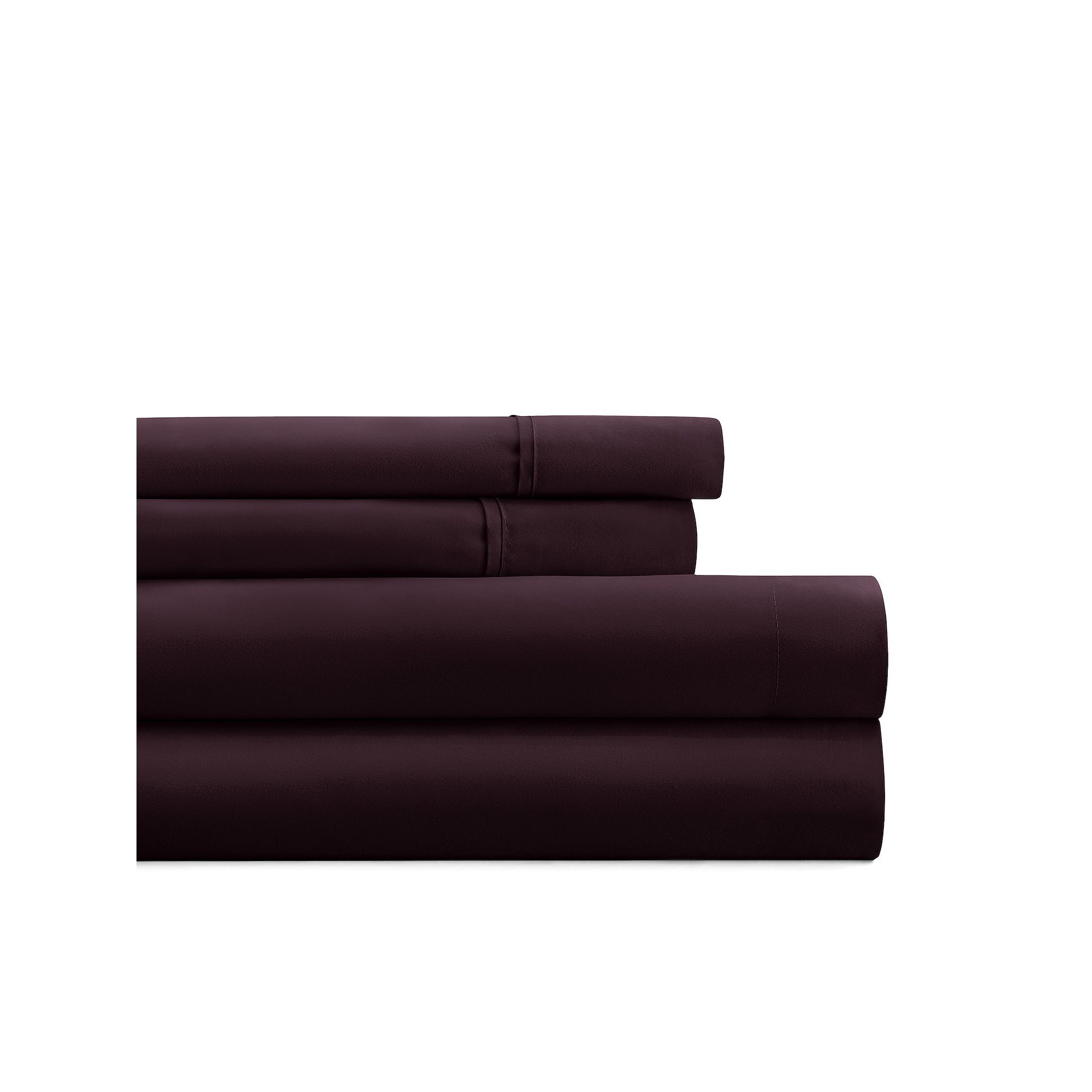 Home Collection Premium Ultra Soft Sheet Set or Pillowcases, Purple